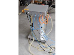  Vorprogrammierte Pulverbeschichtungsanlage mit dem verflüssigten Trichter Colo-660 