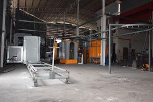  Linie für Pulverbeschichtung, Aluminiumprofile 